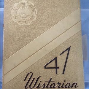 1947 Wistarian Bridgeport  Connecticut Junior College Year  Book